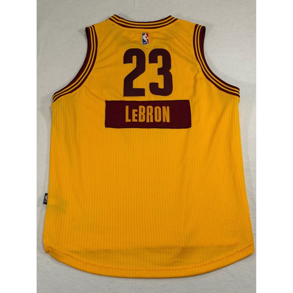 LeBron James Cavs Christmas 2015 Jersey MenXL Adidas #23 Cleveland Cavaliers NBA - Picture 7 of 11